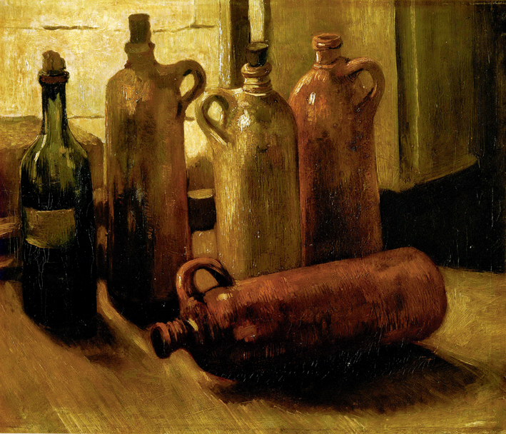  文森特·威廉·梵高  Vincent Willen Van Gogh —— 玻璃瓶